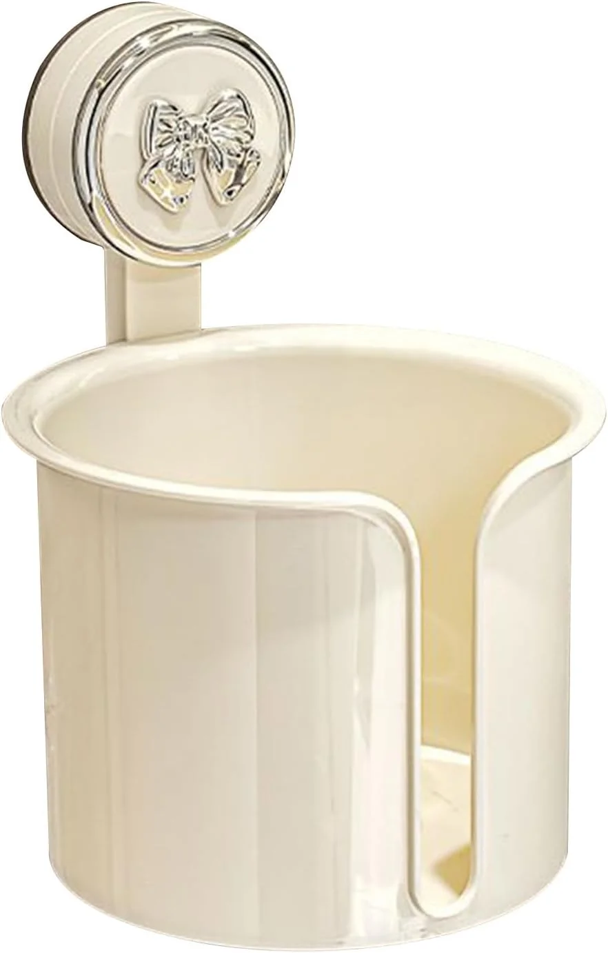 Toilet Paper Holder | Suction Cup Tissue Holder for Bathroom - Transparent Tissue Roll Dispenser Box for Washroom Hotel Bedroom Kitchen Balcony Toilet Paper Holder | Suction Cup Tissue Holder for Bathroom - Transparent Tissue Roll Dispenser Box for Washroom Hotel Bedroom Kitchen Balcony