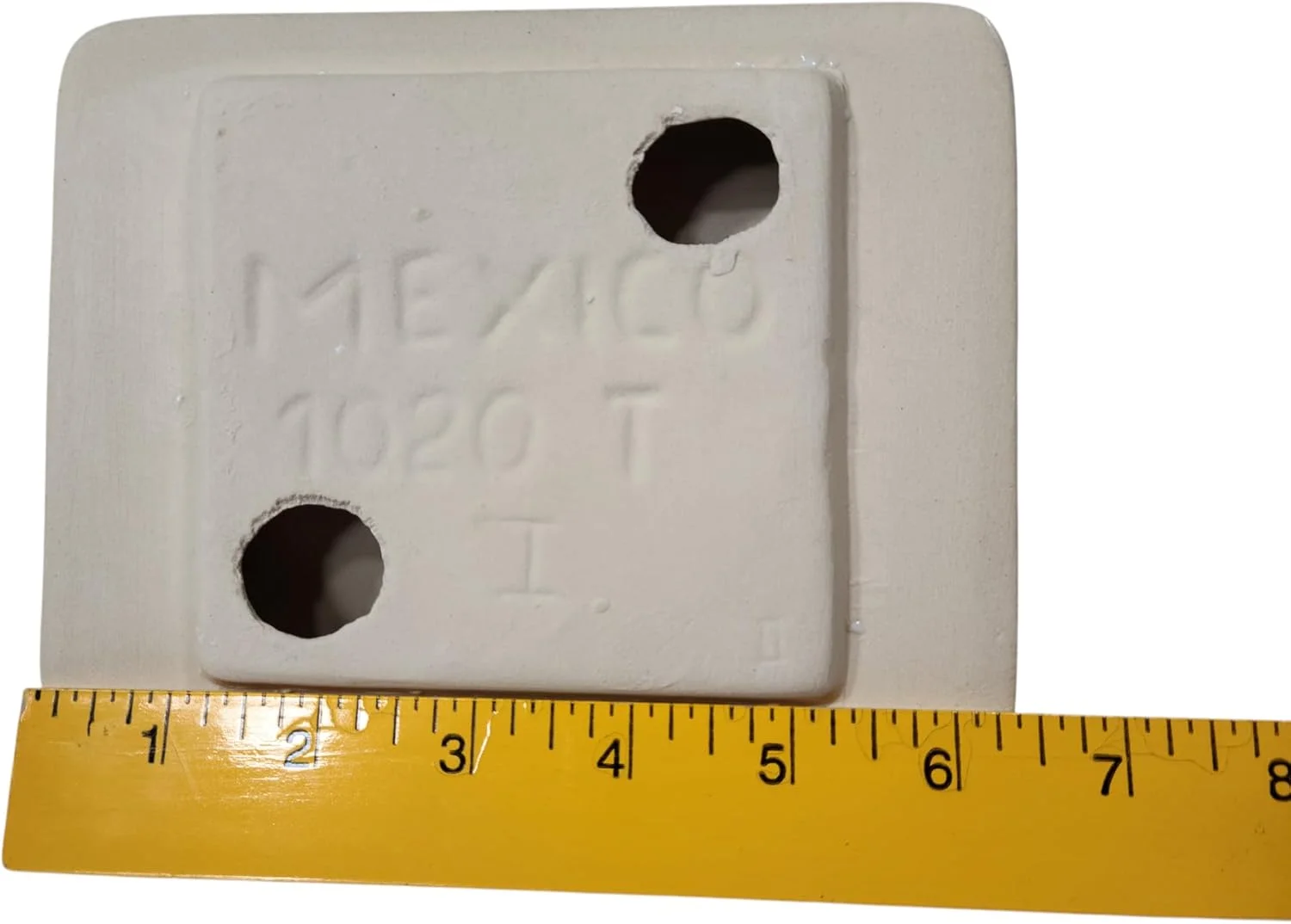 Daltile Snow White Ceramic TP Toilet Paper Holder Wall Mount Thinset Installation Vintage Mid Century Modern Retro Daltile Snow White Ceramic TP Toilet Paper Holder Wall Mount Thinset Installation Vintage Mid Century Modern Retro