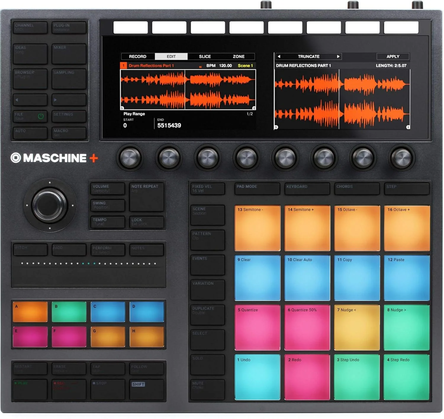 ابزار تولید و اجرای مستقل Native Instruments Maschine Plus