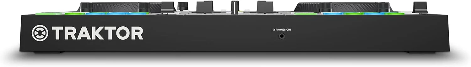 کنترلر دی جی 2 کاناله Native Instruments Traktor Kontrol S2 MK3، سطح کنترل دی جی USB دو دکه کامل، رابط صوتی و سیستم نرم افزاری برای مک یا کامپیوتر کنترلر دی جی 2 کاناله Native Instruments Traktor Kontrol S2 MK3، سطح کنترل دی جی USB دو دکه کامل، رابط صوتی و سیستم نرم افزاری برای مک یا کامپیوتر