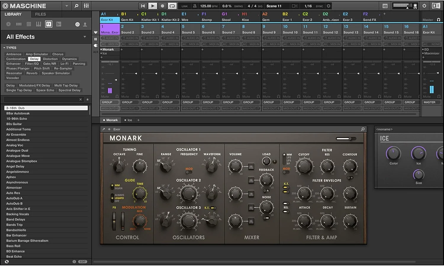 سیستم تولید و اجرای Native Instruments Maschine MK3 با Komplete Select، سطح کنترل تولید Groove و رابط صوتی USB 2.0 با کیفیت 24 بیت/96 کیلوهرتز سیستم تولید و اجرای Native Instruments Maschine MK3 با Komplete Select، سطح کنترل تولید Groove و رابط صوتی USB 2.0 با کیفیت 24 بیت/96 کیلوهرتز