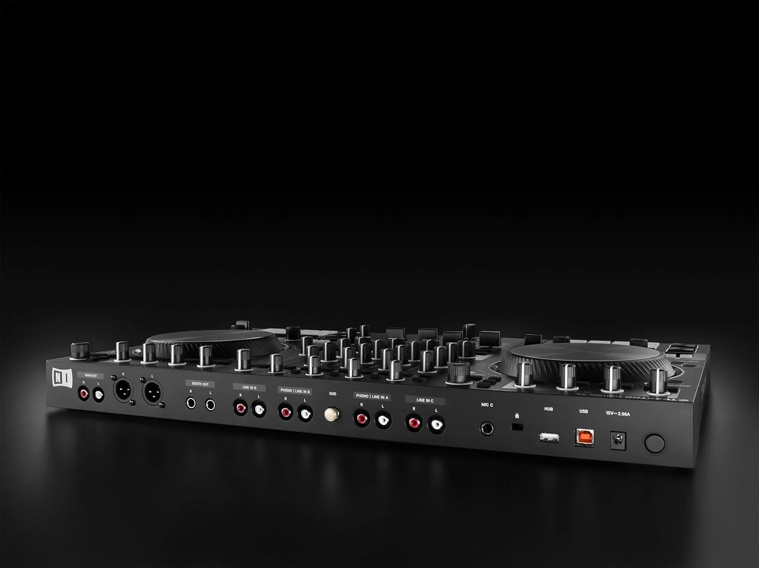 کنترلر دیجی 4 کاناله Native Instruments Traktor Kontrol S4 MK3، سطح کنترل دیجی USB کامل 4 دک، رابط صوتی و سیستم نرمافزاری برای مک و کامپیوتر کنترلر دیجی 4 کاناله Native Instruments Traktor Kontrol S4 MK3، سطح کنترل دیجی USB کامل 4 دک، رابط صوتی و سیستم نرمافزاری برای مک و کامپیوتر