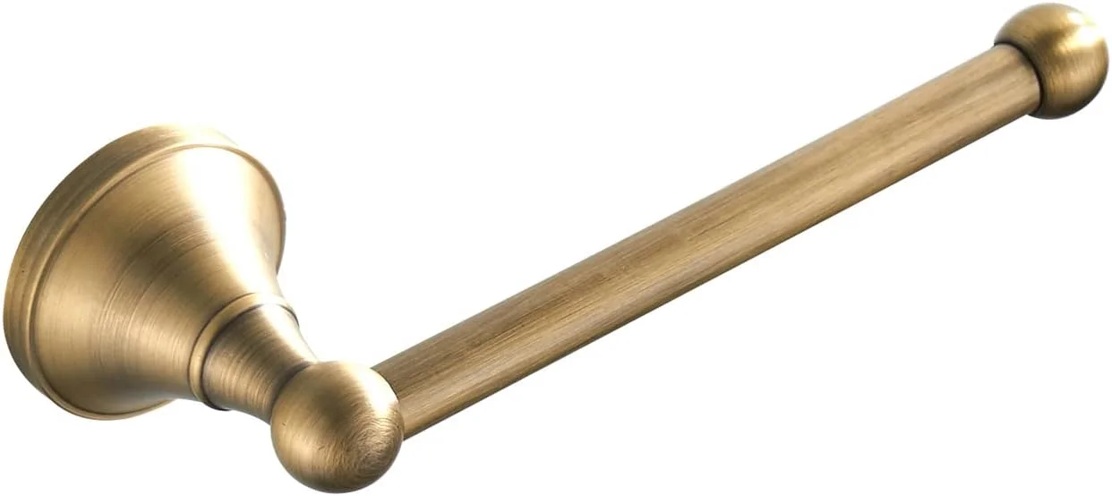 جا دستمال کاغذی توالت Celbon، جنس برنج عتیقه، نصب دیواری، مناسب برای حمام و آشپزخانه، رنگ برنز برس خورده جا دستمال کاغذی توالت Celbon، جنس برنج عتیقه، نصب دیواری، مناسب برای حمام و آشپزخانه، رنگ برنز برس خورده