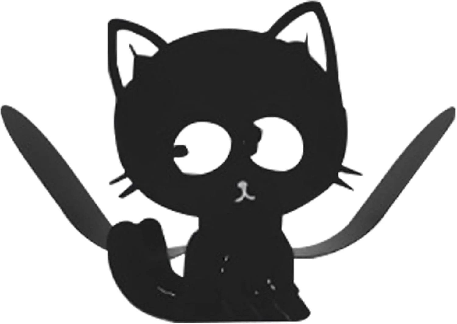 پایه نگهدارنده دستمال توالت طرح گربه - نگهدارنده دستمال کاغذی حیوانات بامزه - جا دستمالی تزئینی خلاقانه و کم جا برای پیشخوان، خانه روستایی، حمام، آشپزخانه، فضاهای کوچک، کلبه، استفاده بهداشتی