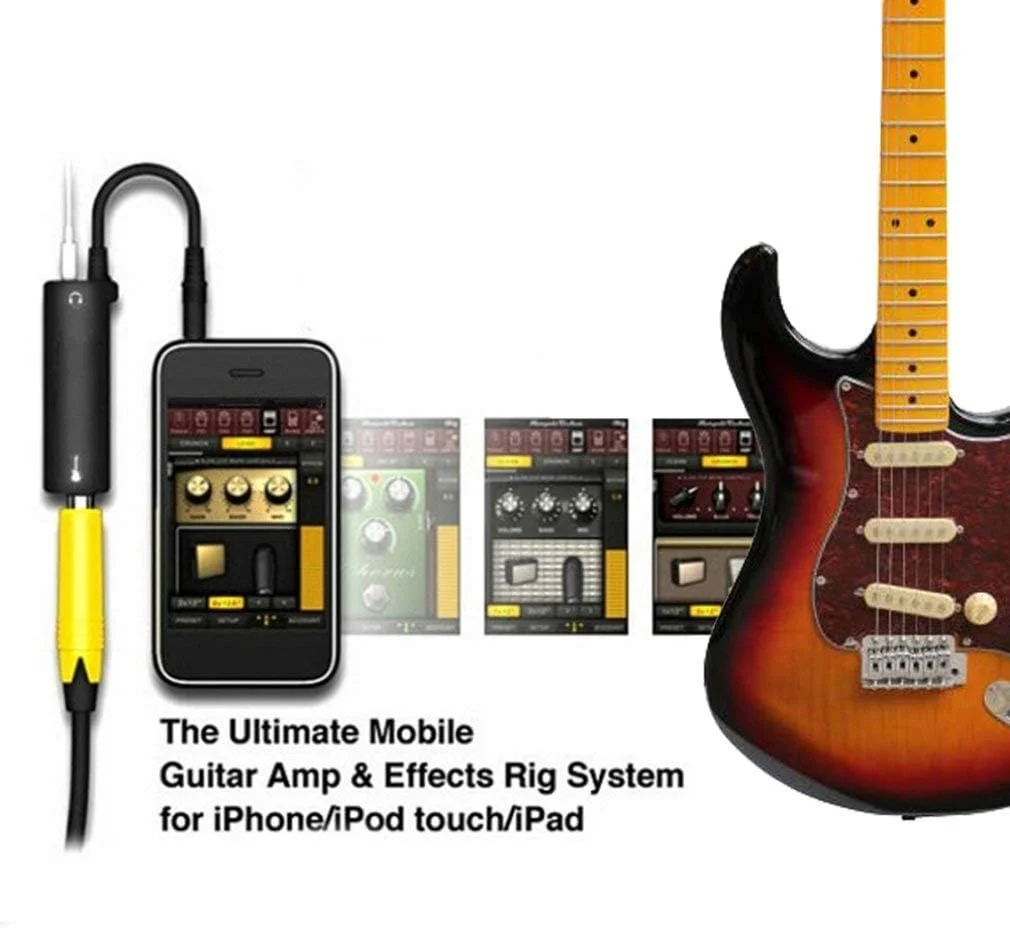 مبدل رابط گیتار موبایل SKEIDO Irig، افکت های گیتار، جایگزینی گیتار با مبدل رابط گیتار تلفن جدید مبدل رابط گیتار موبایل SKEIDO Irig، افکت های گیتار، جایگزینی گیتار با مبدل رابط گیتار تلفن جدید
