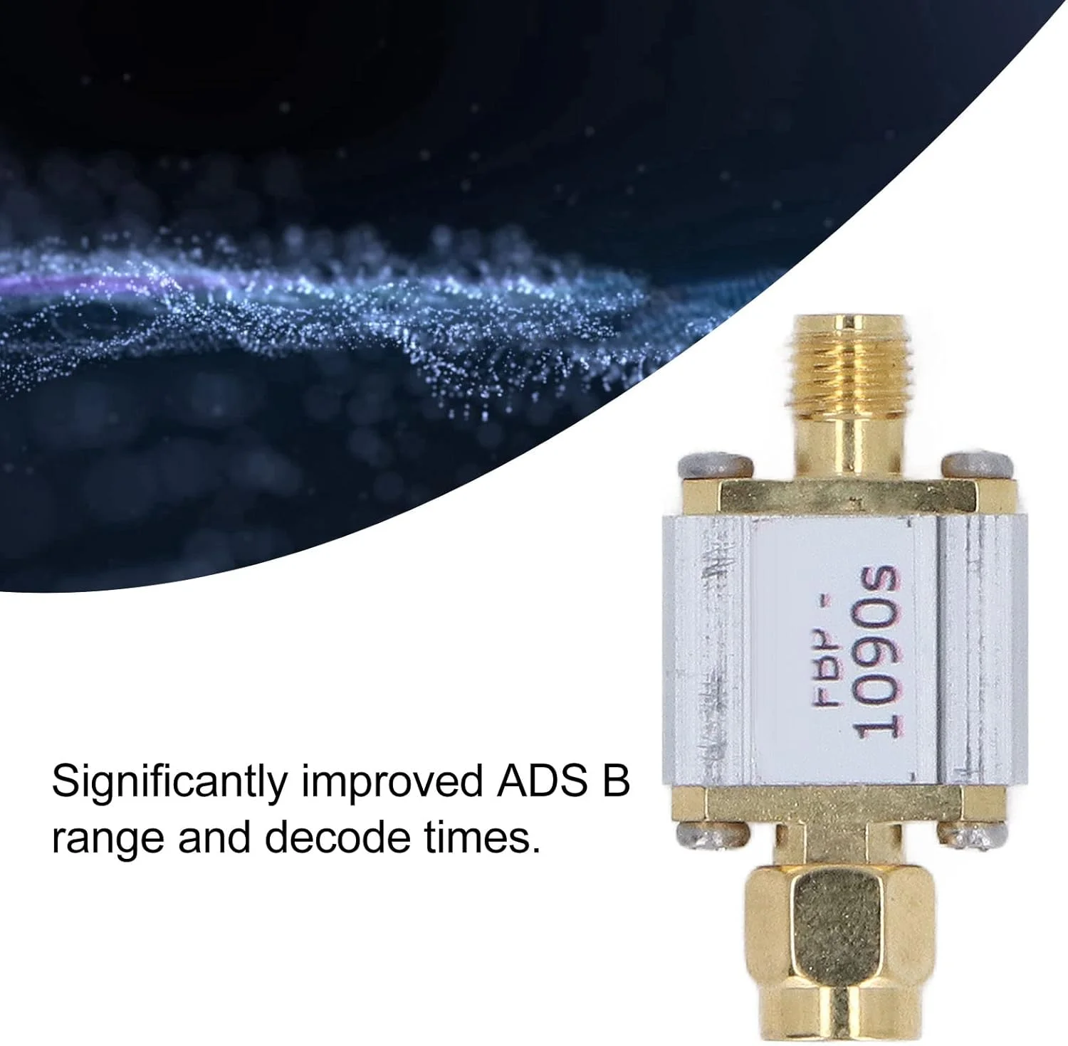 فیلتر میانگذر برای ADS B با فرکانس مرکزی 1090MHz، پهنای باند 30MHz، رابط SMA، لوازم جانبی با حذف قابل اعتماد سیگنال، کاهش نویز، افزایش دامنه پویا، راندمان بالا، عملکرد پایدار و فیلتراسیون عالی فیلتر میانگذر برای ADS B با فرکانس مرکزی 1090MHz، پهنای باند 30MHz، رابط SMA، لوازم جانبی با حذف قابل اعتماد سیگنال، کاهش نویز، افزایش دامنه پویا، راندمان بالا، عملکرد پایدار و فیلتراسیون عالی