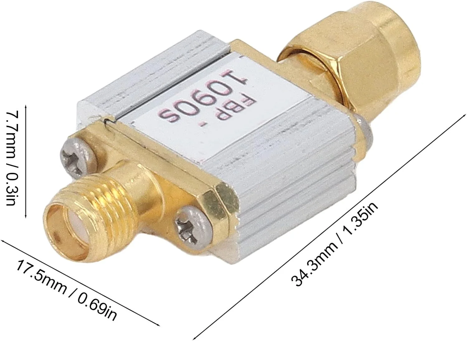 فیلتر میانگذر برای ADS B با فرکانس مرکزی 1090MHz، پهنای باند 30MHz، رابط SMA، لوازم جانبی با حذف قابل اعتماد سیگنال، کاهش نویز، افزایش دامنه پویا، راندمان بالا، عملکرد پایدار و فیلتراسیون عالی فیلتر میانگذر برای ADS B با فرکانس مرکزی 1090MHz، پهنای باند 30MHz، رابط SMA، لوازم جانبی با حذف قابل اعتماد سیگنال، کاهش نویز، افزایش دامنه پویا، راندمان بالا، عملکرد پایدار و فیلتراسیون عالی