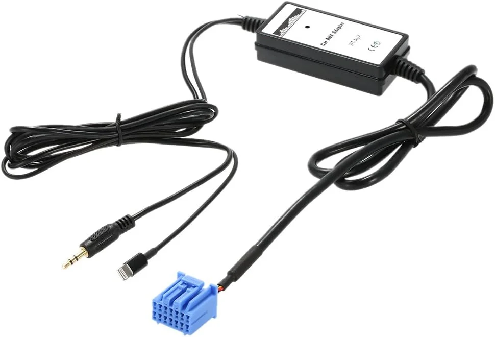 آداپتور صوتی AUX فاونوو، آداپتور رابط AUX 3.5 میلی متری به MP3 با شارژ USB برای Accura Accord Civic برای iPhone 5s 6 6s 6plus آداپتور صوتی AUX فاونوو، آداپتور رابط AUX 3.5 میلی متری به MP3 با شارژ USB برای Accura Accord Civic برای iPhone 5s 6 6s 6plus