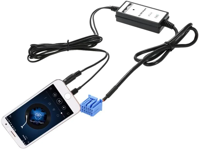 آداپتور صوتی AUX فاونوو، آداپتور رابط AUX 3.5 میلی متری به MP3 با شارژ USB برای Accura Accord Civic برای iPhone 5s 6 6s 6plus آداپتور صوتی AUX فاونوو، آداپتور رابط AUX 3.5 میلی متری به MP3 با شارژ USB برای Accura Accord Civic برای iPhone 5s 6 6s 6plus