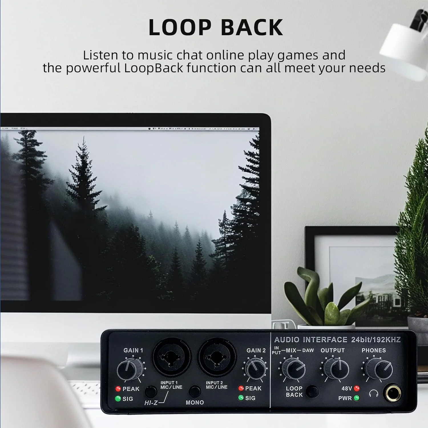 کارت صدای حرفه ای اکسترنال USB Fawoonu با فانتوم پاور 48 ولت و LoopBack، کارت صدای اکسترنال USB با قابلیت اتصال و پخش بدون تاخیر برای کنسرت های موسیقی و استودیوها کارت صدای حرفه ای اکسترنال USB Fawoonu با فانتوم پاور 48 ولت و LoopBack، کارت صدای اکسترنال USB با قابلیت اتصال و پخش بدون تاخیر برای کنسرت های موسیقی و استودیوها