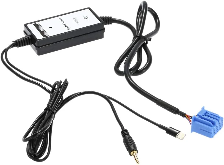 آداپتور صوتی AUX فاونوو، آداپتور رابط AUX 3.5 میلی متری به MP3 با شارژ USB برای Accura Accord Civic برای iPhone 5s 6 6s 6plus آداپتور صوتی AUX فاونوو، آداپتور رابط AUX 3.5 میلی متری به MP3 با شارژ USB برای Accura Accord Civic برای iPhone 5s 6 6s 6plus