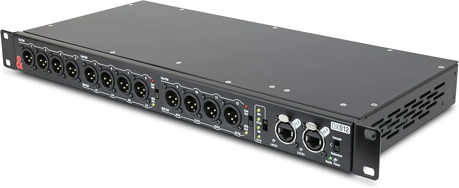 اکسپندر خروجی صوتی 12 XLR آلن اند هیت DX012 با قابلیت AES اکسپندر خروجی صوتی 12 XLR آلن اند هیت DX012 با قابلیت AES