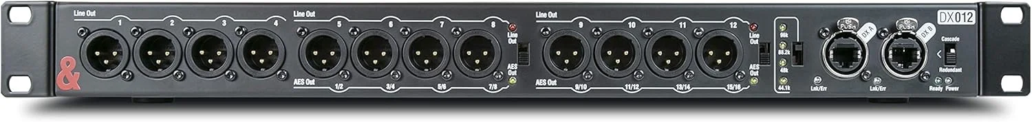 اکسپندر خروجی صوتی 12 XLR آلن اند هیت DX012 با قابلیت AES اکسپندر خروجی صوتی 12 XLR آلن اند هیت DX012 با قابلیت AES