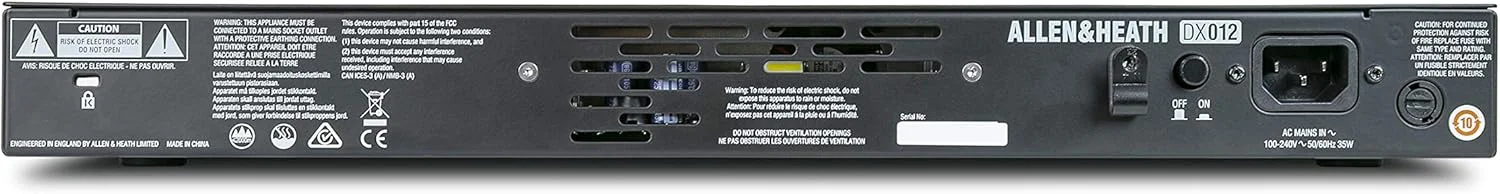 اکسپندر خروجی صوتی 12 XLR آلن اند هیت DX012 با قابلیت AES اکسپندر خروجی صوتی 12 XLR آلن اند هیت DX012 با قابلیت AES