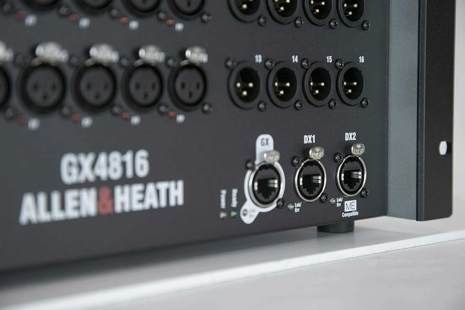 اکسپندر صوتی الن اند هیث GX4816 با 48 ورودی XLR و 16 خروجی XLR با قابلیت اتصال DX و ME اکسپندر صوتی الن اند هیث GX4816 با 48 ورودی XLR و 16 خروجی XLR با قابلیت اتصال DX و ME
