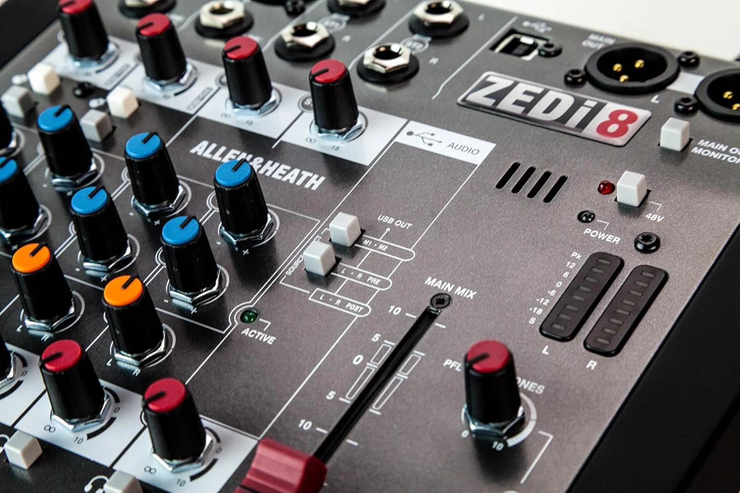 میکسر صوتی/ رابط USB هیبریدی فشرده Allen & Heath ZEDi-8 (AH-ZEDi-8) میکسر صوتی/ رابط USB هیبریدی فشرده Allen & Heath ZEDi-8 (AH-ZEDi-8)