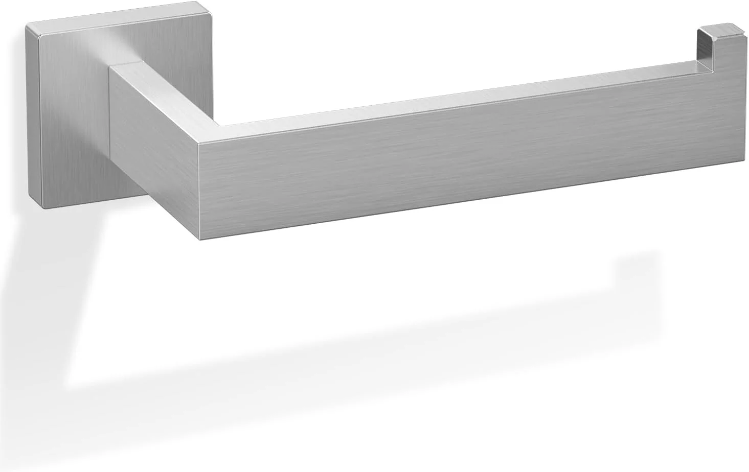 نگهدارنده رول دستمال توالت HITSLAM، نصب دیواری، استیل ضد زنگ SUS 304، مقاوم در برابر زنگ زدگی و ضد آب، نگهدارنده دستمال کاغذی توالت مربعی