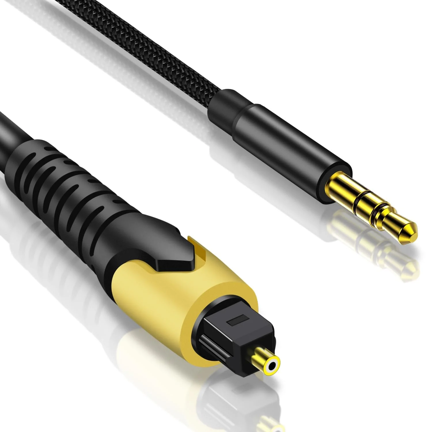 مبدل صوتی دیجیتال به آنالوگ با کیفیت بالا 192 کیلوهرتز، آداپتور Toslink Optical SPDIF به AUX 3.5 میلی‌متری، رابط صوتی یک طرفه برای HDTV، PS4، پخش کننده DVD، ست تاپ باکس، سینمای خانگی