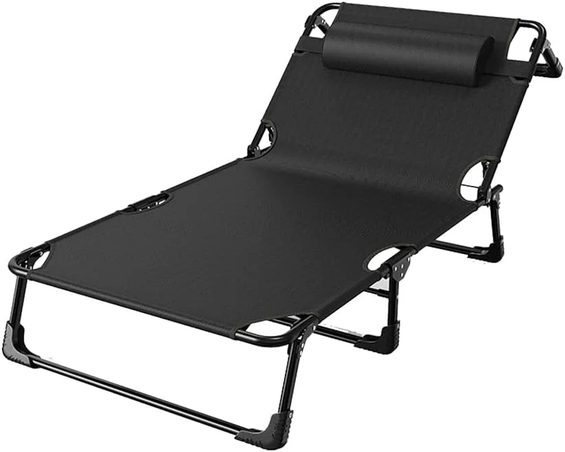 تخت استراحت تاشو اداری ALSODI، تخت تاشو تک نفره مناسب فضای باز، تخت تاشو مقاوم در برابر فشار و سایش، صندلی تاشو تختخواب شو، مشکی تخت استراحت تاشو اداری ALSODI، تخت تاشو تک نفره مناسب فضای باز، تخت تاشو مقاوم در برابر فشار و سایش، صندلی تاشو تختخواب شو، مشکی