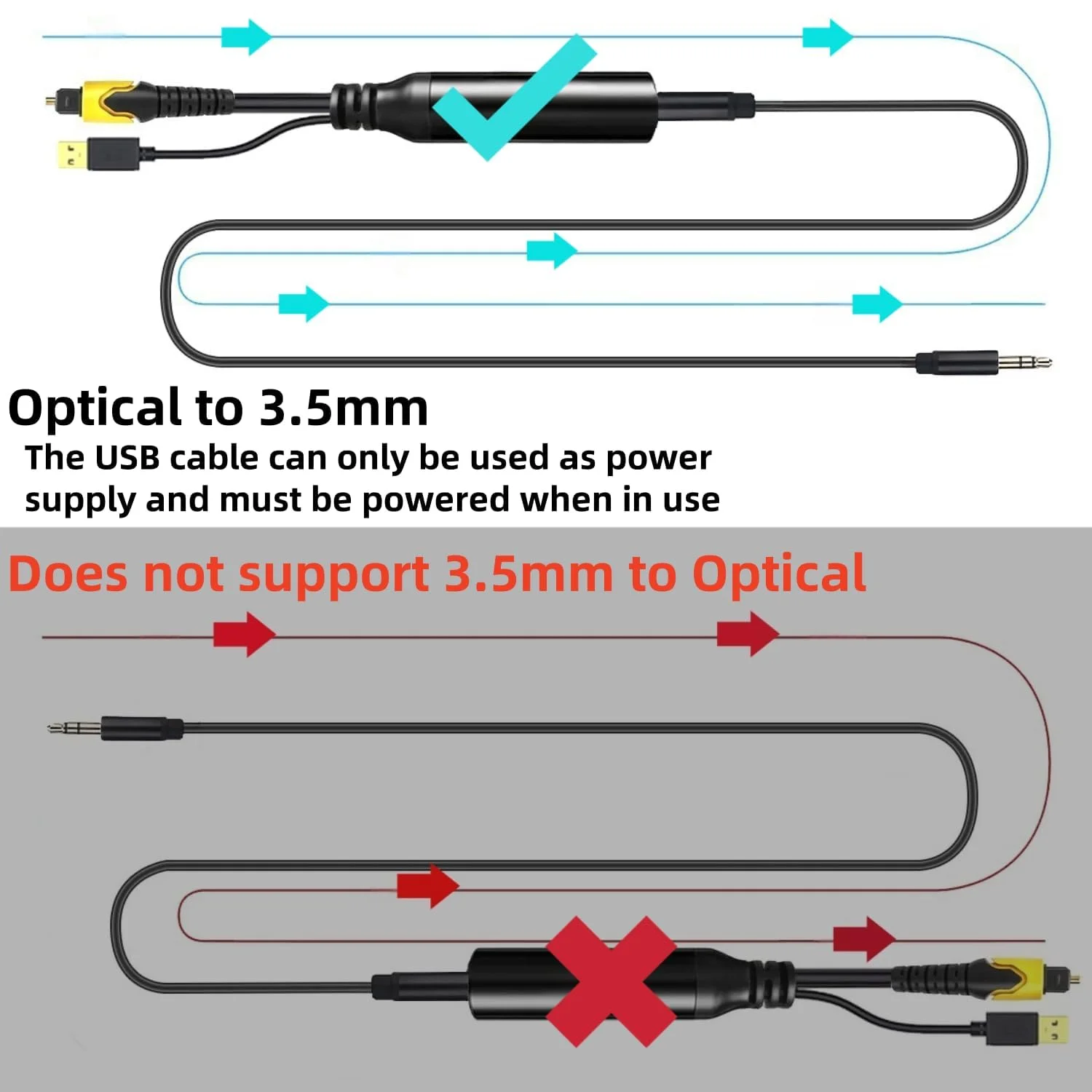 مبدل صوتی دیجیتال به آنالوگ با کیفیت بالا 192 کیلوهرتز، آداپتور Toslink Optical SPDIF به AUX 3.5 میلیمتری، رابط صوتی یک طرفه برای HDTV، PS4، پخش کننده DVD، ست تاپ باکس، سینمای خانگی مبدل صوتی دیجیتال به آنالوگ با کیفیت بالا 192 کیلوهرتز، آداپتور Toslink Optical SPDIF به AUX 3.5 میلیمتری، رابط صوتی یک طرفه برای HDTV، PS4، پخش کننده DVD، ست تاپ باکس، سینمای خانگی
