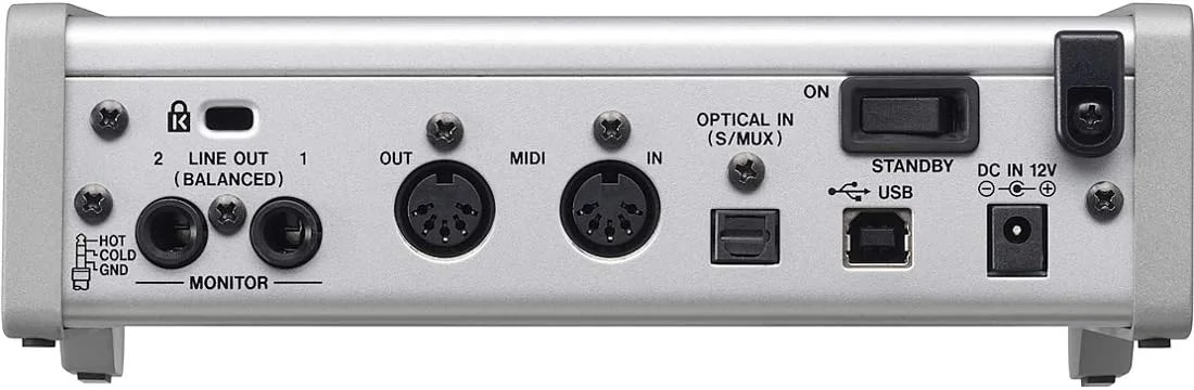 اینترفیس صوتی/MIDI یواسبی Tascam 102i با 10 ورودی/2 خروجی، سری 102i اینترفیس صوتی/MIDI یواسبی Tascam 102i با 10 ورودی/2 خروجی، سری 102i
