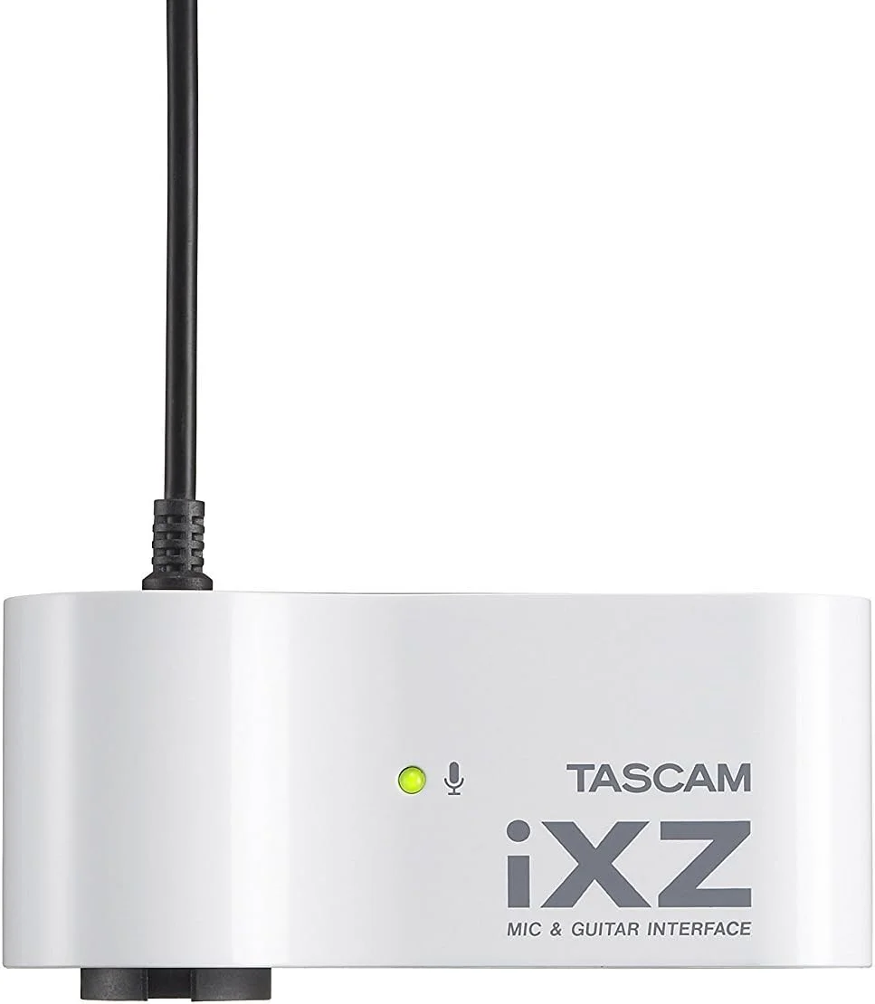 اینترفیس میکروفون/گیتار Tascam iXZ برای آیپد/آیفون/آیپاد اینترفیس میکروفون/گیتار Tascam iXZ برای آیپد/آیفون/آیپاد