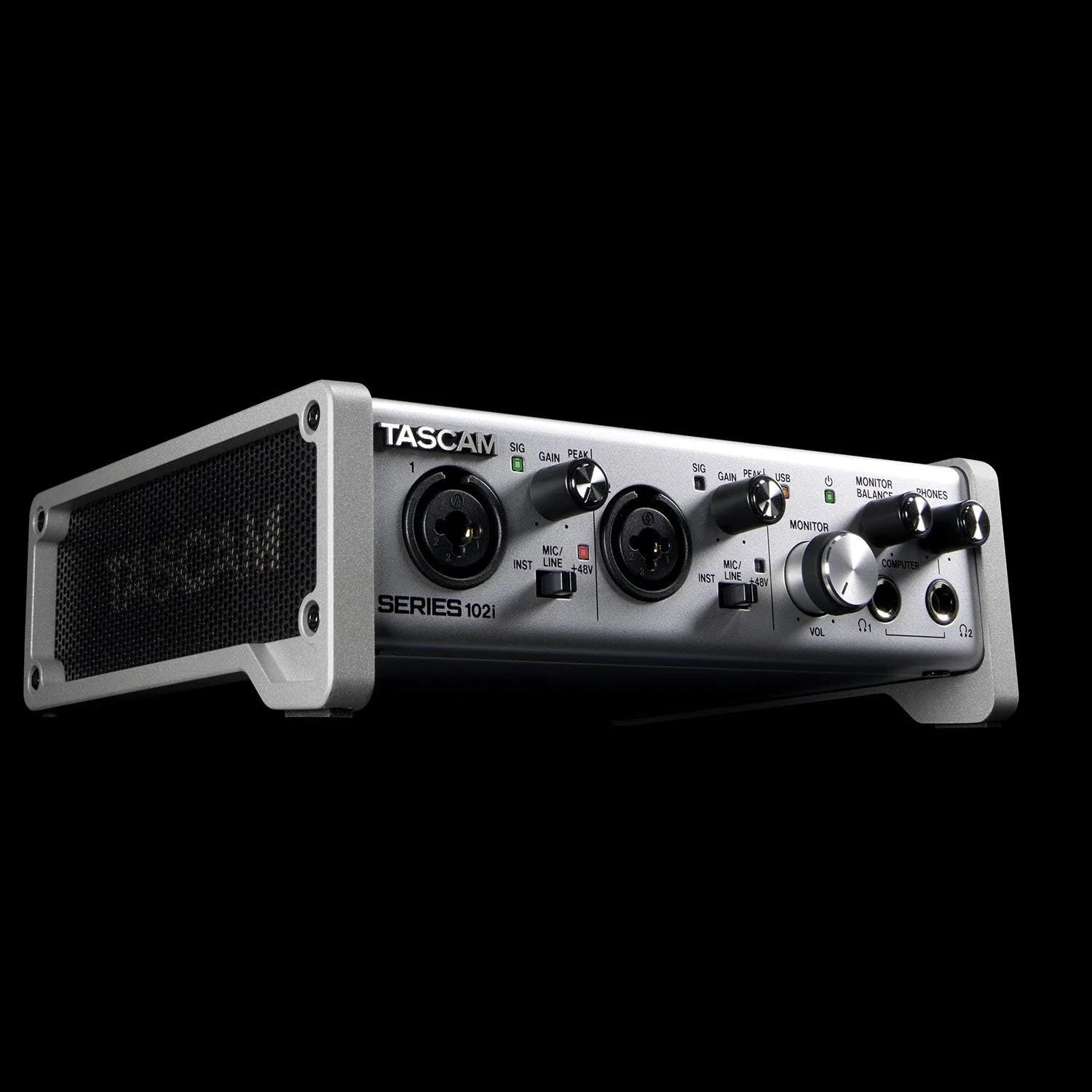 کارت صدای USB تسکم SERIES 102i با 10 ورودی/2 خروجی به همراه MIDI و نرم افزار ضبط DAW برای آهنگسازی، پادکست و ضبط صدا کارت صدای USB تسکم SERIES 102i با 10 ورودی/2 خروجی به همراه MIDI و نرم افزار ضبط DAW برای آهنگسازی، پادکست و ضبط صدا