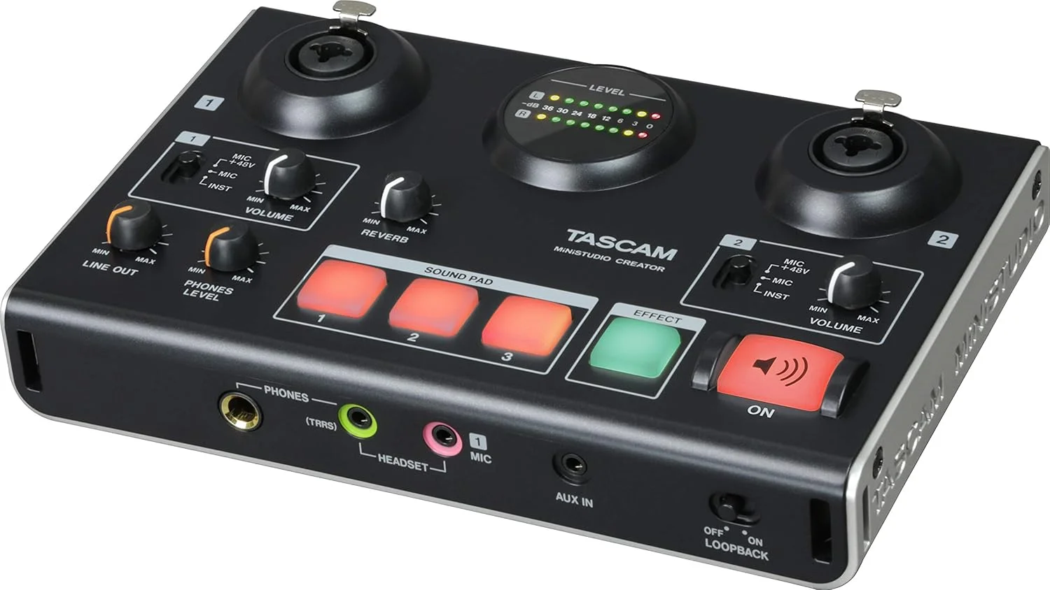 کارت صدای TASCAM MiNiSTUDIO Creator US-42B