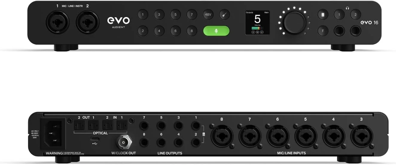 اینترفیس صوتی USB اودینت EVO 16