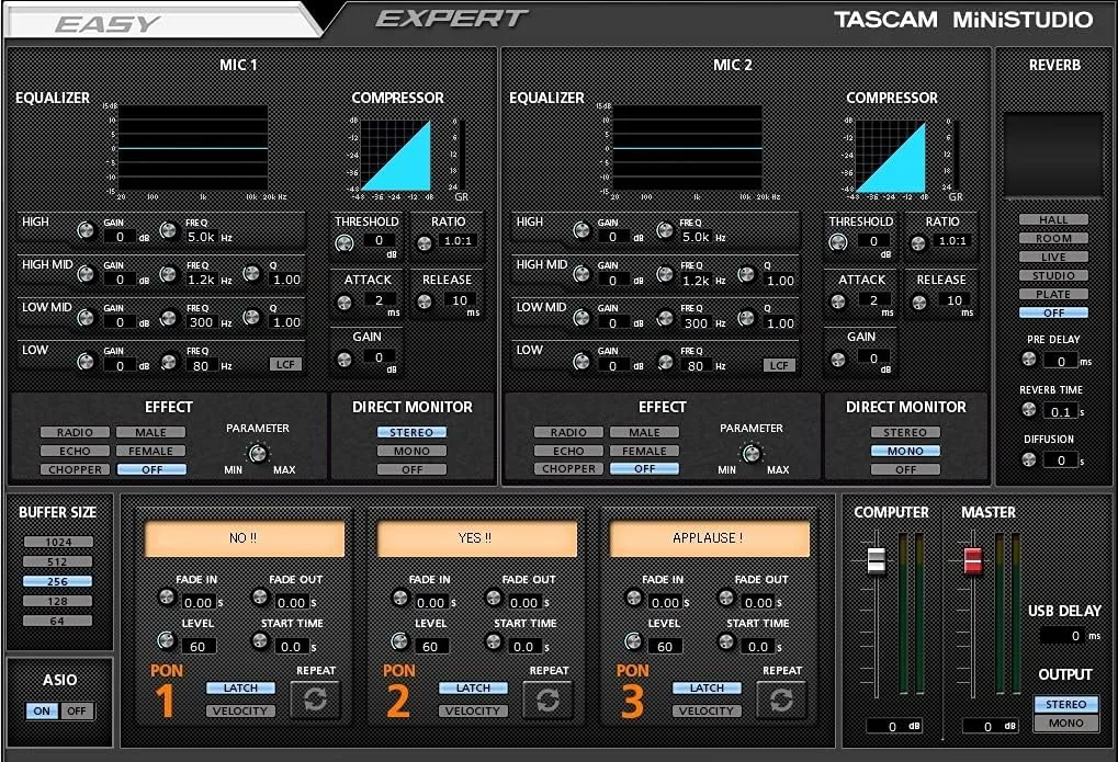 کارت صدای TASCAM MiNiSTUDIO Creator US-42B کارت صدای TASCAM MiNiSTUDIO Creator US-42B