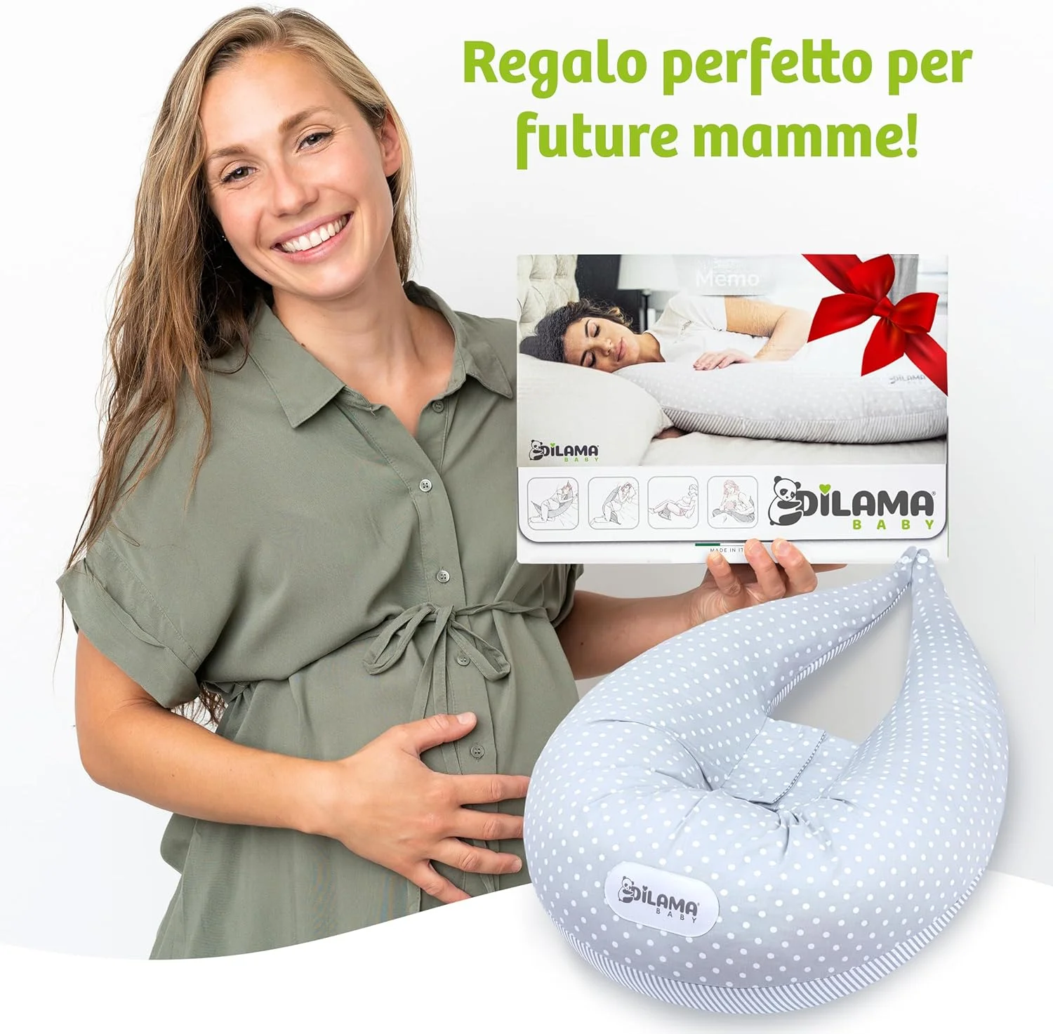 بالش بارداری دیلامابی، خوابی راحت با فوم حافظهدار و توپکهای فیبری - بالش شیردهی برای نوزادان و کودکان - چند منظوره، قابل استفاده به عنوان بالش بارداری و بالش شیردهی بالش بارداری دیلامابی، خوابی راحت با فوم حافظهدار و توپکهای فیبری - بالش شیردهی برای نوزادان و کودکان - چند منظوره، قابل استفاده به عنوان بالش بارداری و بالش شیردهی