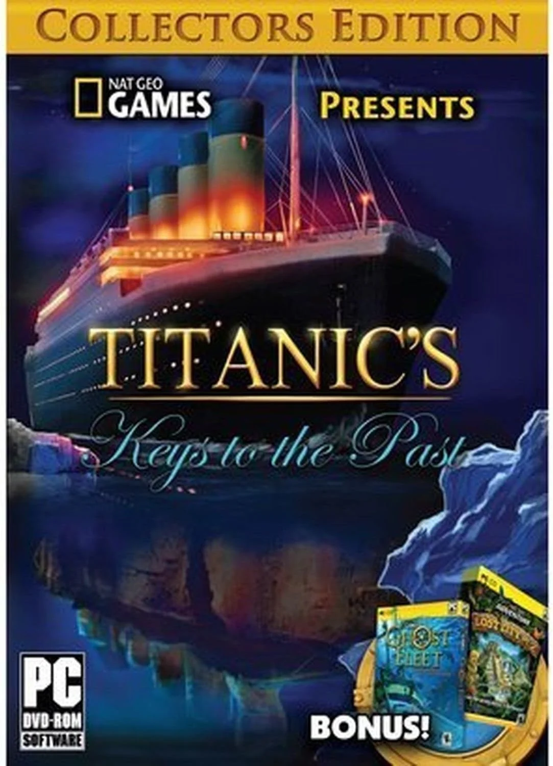 بازی کامپیوتری ValuSoft + Cosmi National Geographic Presents Titanic's Keys to The Past Collector's Edition