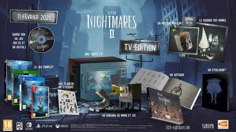 Little Nightmares 2 نسخه TV Edition کد PC داخل جعبه Little Nightmares 2 نسخه TV Edition کد PC داخل جعبه