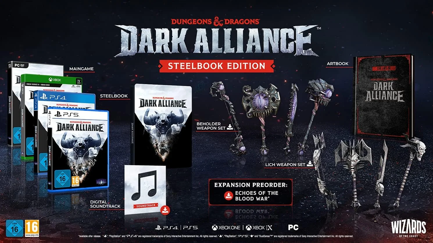 Koch Media Dungeons & Dragons Dark Alliance Steelbook Edition (PS4) Koch Media Dungeons & Dragons Dark Alliance Steelbook Edition (PS4)