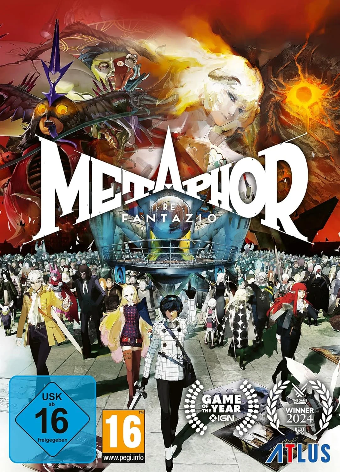 نسخه استیل بوک بازی آتلوس متافور: ReFantazio (کد داخل جعبه) (PC) (64 بیتی)