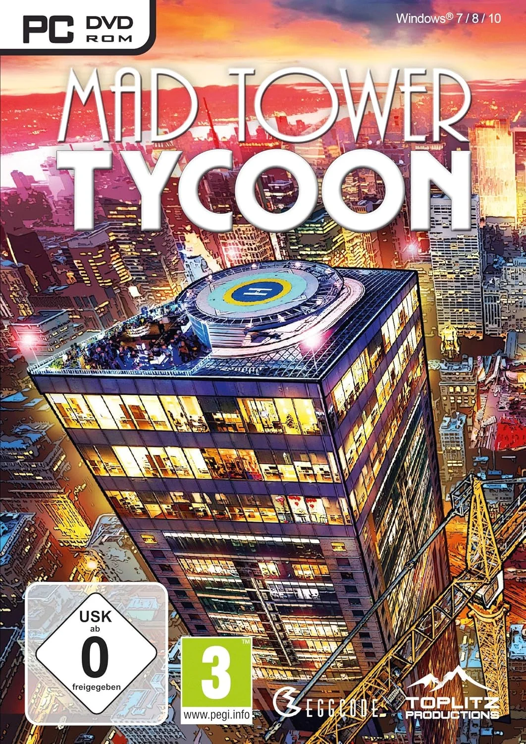 کد بازی Mad Tower Tycoon برای کامپیوتر (نسخه فیزیکی)