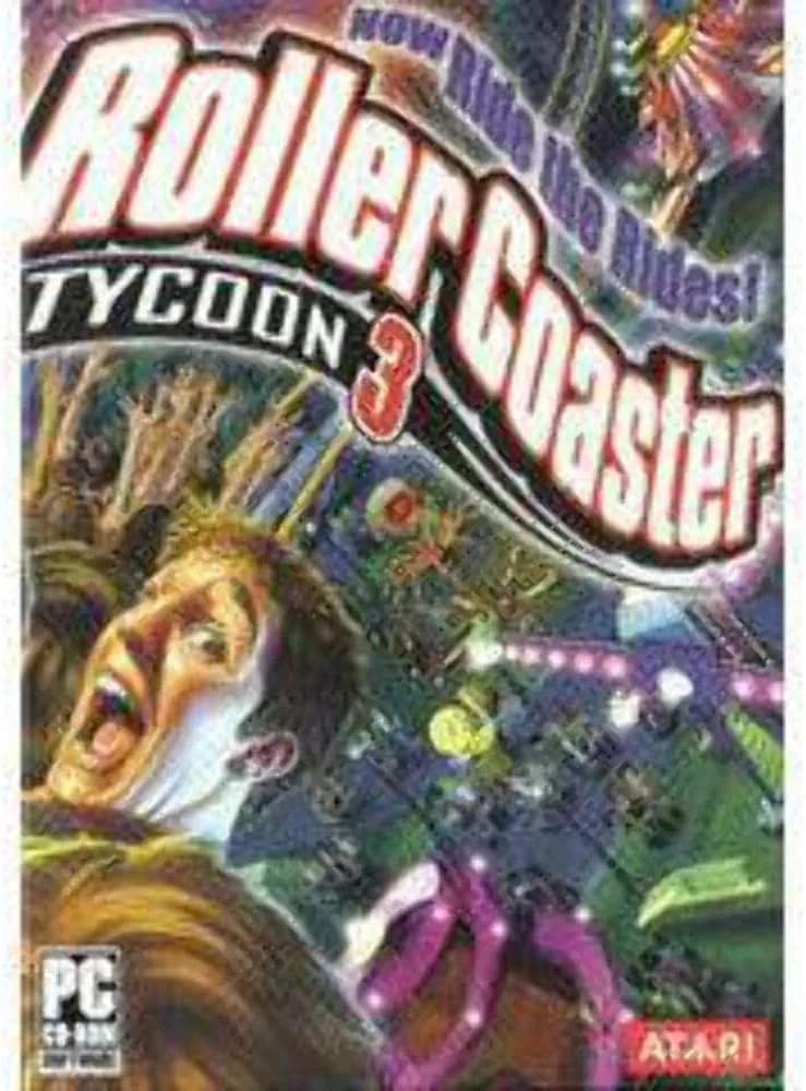 بازی Atari Rollercoaster Tycoon 3 - PC