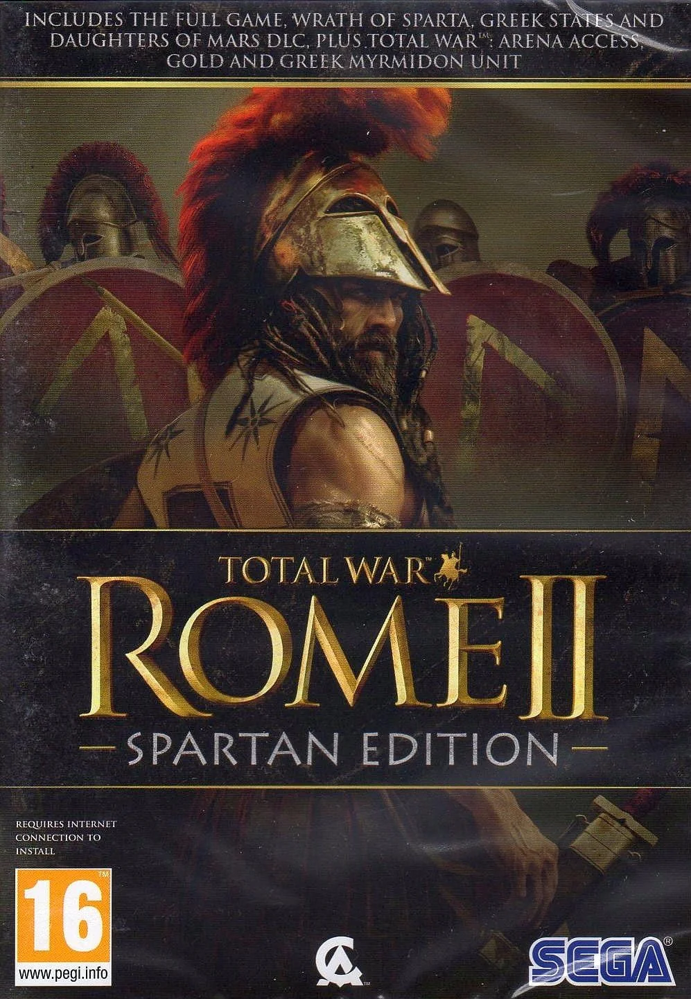 SEGA Total War Rome II - نسخه اسپارتان برای PC DVD