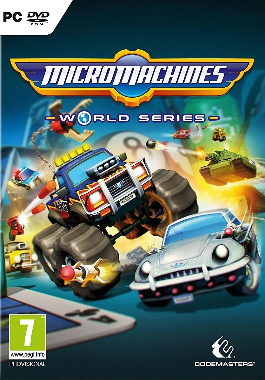 میکرو ماشینز سری جهانی Codemasters (DVD کامپیوتر)