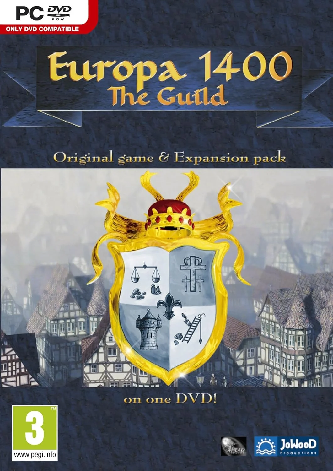 Nordic Games Guild 1 Europa 1400 - نسخه طلایی (PC CD)