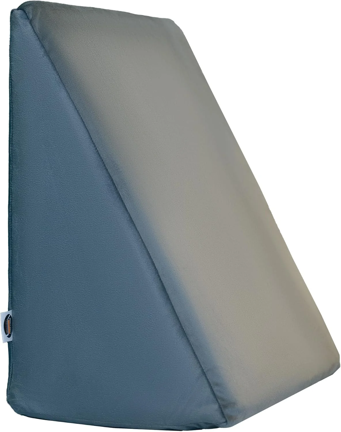 CareFoam Wedge Cushion | 2 Years Warranty | Wedge Pillow Memory Foam for Back Support Acid Reflux, Snoring, GERD, Leg Elevation, Pregnancy | Grey, 18L x 17.5W x 10H Inch