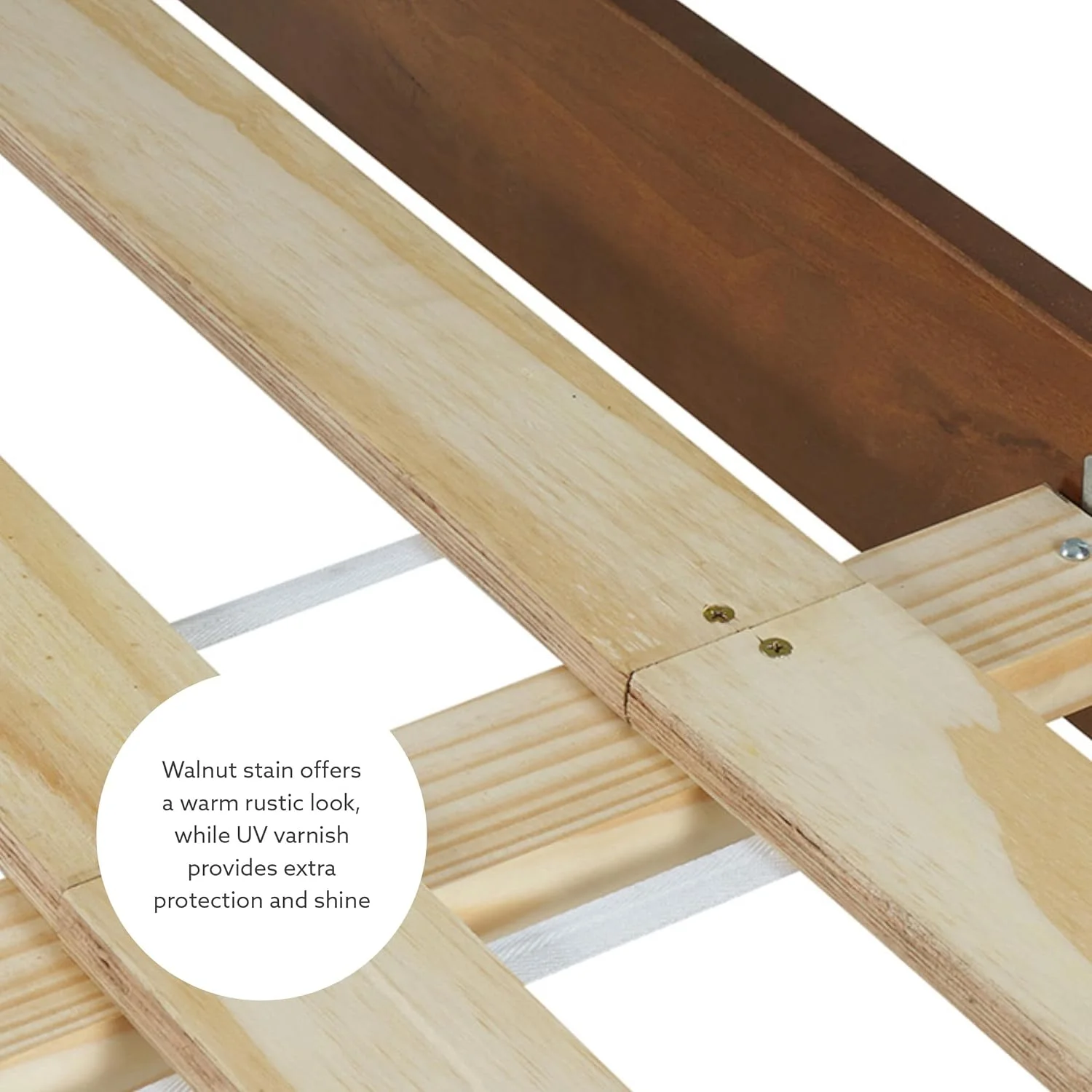 Powell Walnut Linon Fordham Solid Pine Wood King Sized Platform Bed with Set of 2 Two Drawer Nightstands Powell Walnut Linon Fordham Solid Pine Wood King Sized Platform Bed with Set of 2 Two Drawer Nightstands