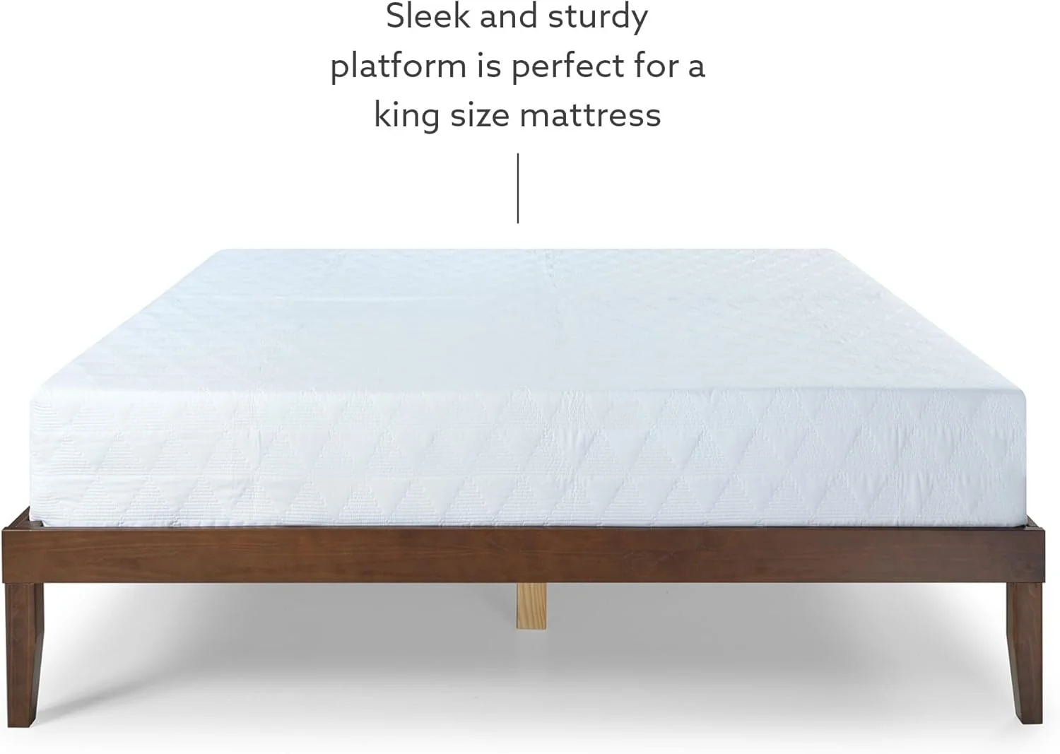 Powell Walnut Linon Fordham Solid Pine Wood King Sized Platform Bed with Set of 2 Two Drawer Nightstands Powell Walnut Linon Fordham Solid Pine Wood King Sized Platform Bed with Set of 2 Two Drawer Nightstands