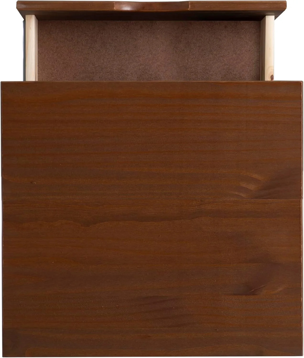 Powell Walnut Linon Fordham Solid Pine Wood King Sized Platform Bed with Set of 2 Two Drawer Nightstands Powell Walnut Linon Fordham Solid Pine Wood King Sized Platform Bed with Set of 2 Two Drawer Nightstands