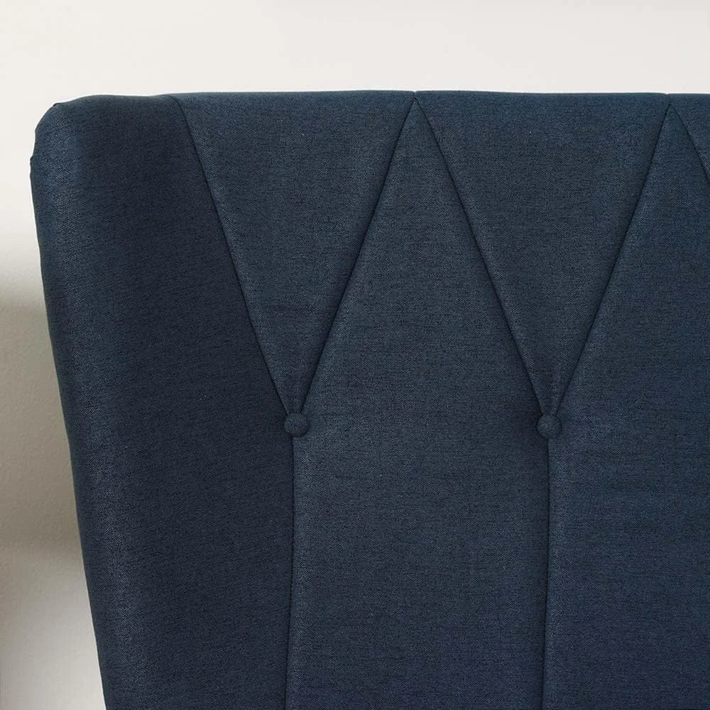 تخت خواب سوپر کینگ هیدرولیک 200X200 مدل آلساندرا Danube Home - ذغالی طوسی