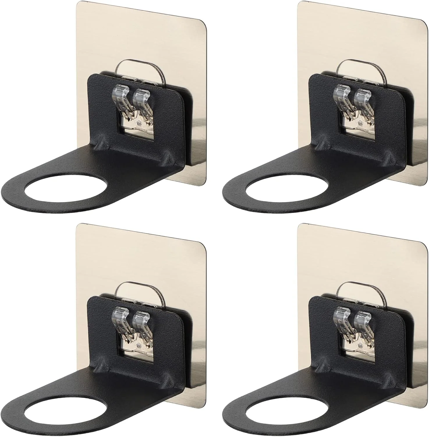 نگهدارنده چسبی بطری SYOSI برای جا مایع ظرفشویی، 8 عدد قطر 32 میلی متر، نگهدارنده دیواری بدون نیاز به سوراخکاری، قفسه آویز دیواری ضد زنگ شامپو مناسب آشپزخانه و حمام نگهدارنده چسبی بطری SYOSI برای جا مایع ظرفشویی، 8 عدد قطر 32 میلی متر، نگهدارنده دیواری بدون نیاز به سوراخکاری، قفسه آویز دیواری ضد زنگ شامپو مناسب آشپزخانه و حمام