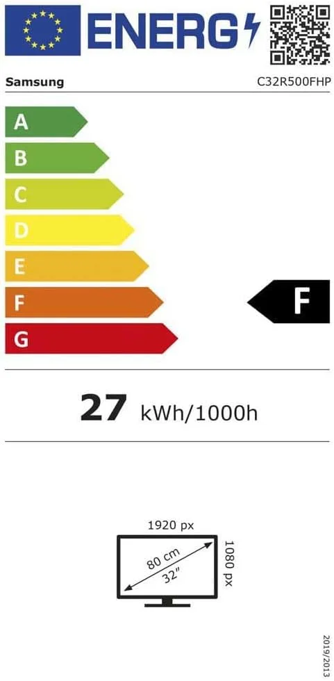 Samsung Dis 32 C32R500FHP VA