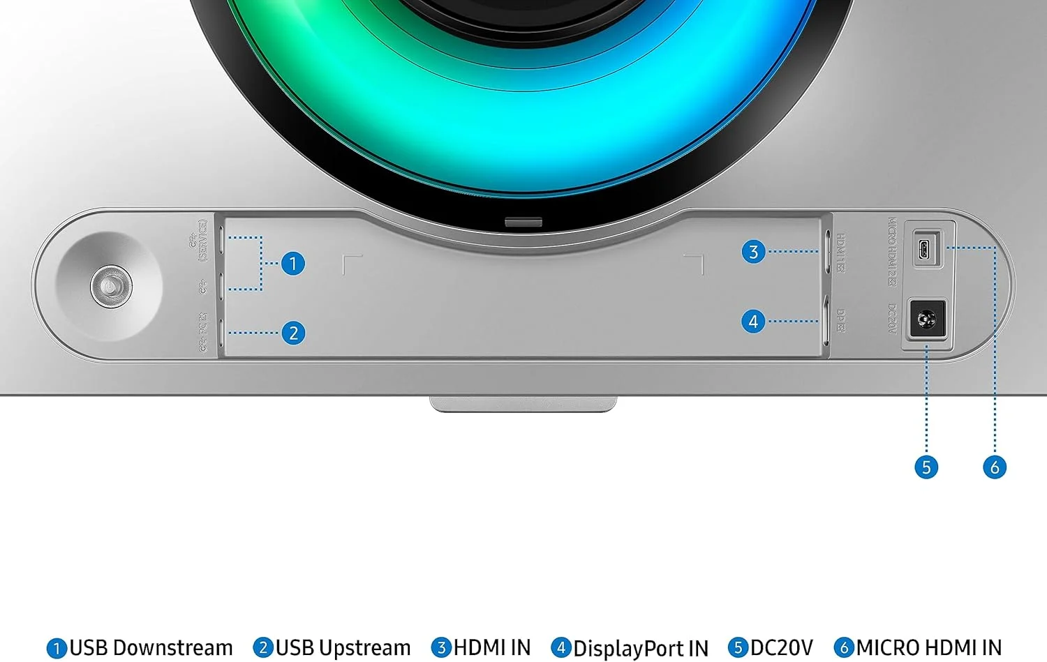 مانیتور 49 اینچ سامسونگ مدل LS49CG934SUXEN با رزولوشن DWQHD و نرخ بروزرسانی 240 هرتز