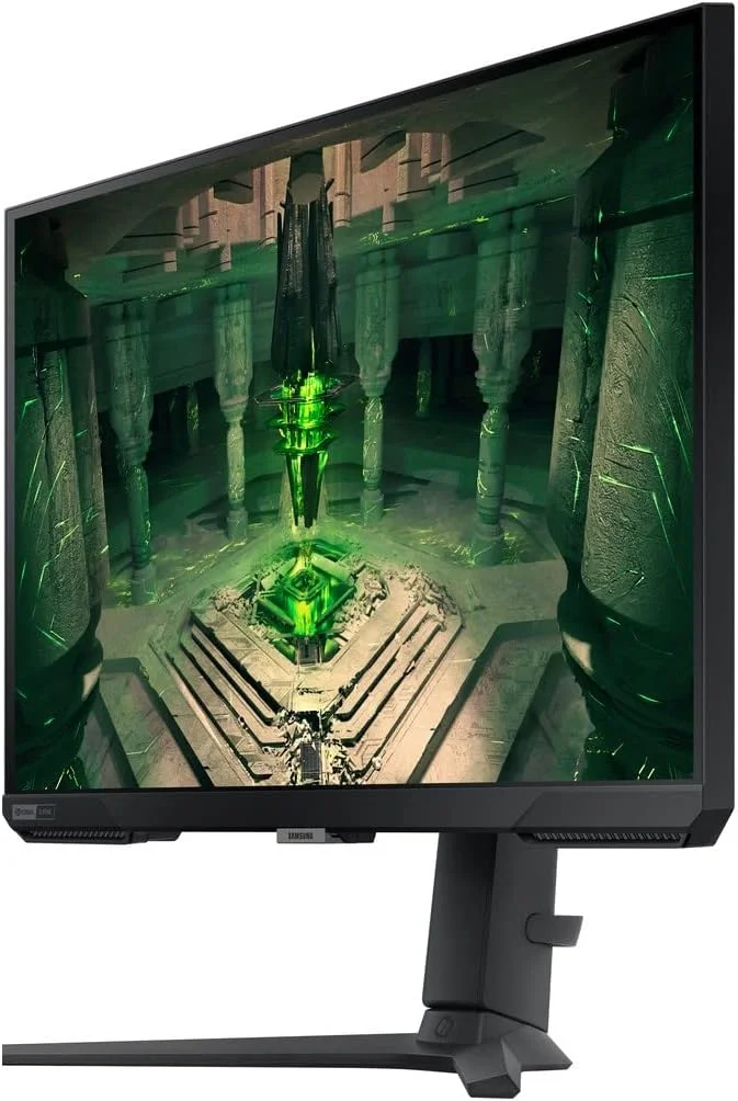 مانیتور گیمینگ 27 اینچی سامسونگ Odyssey G4 LS27BG400EUXEN با نرخ 240 هرتز و زمان پاسخگویی 1 میلی‌ثانیه، پنل IPS، کیفیت Full HD، دارای 2 پورت HDMI، Displayport و قابلیت تنظیم ارتفاع (بازسازی شده)