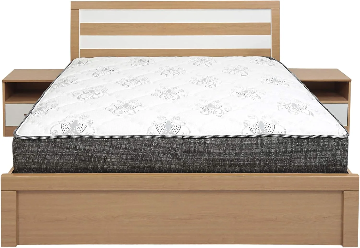 سرویس خواب فورد سری AFT - سایز کینگ، بژ مات/سفید سرویس خواب فورد سری AFT - سایز کینگ، بژ مات/سفید